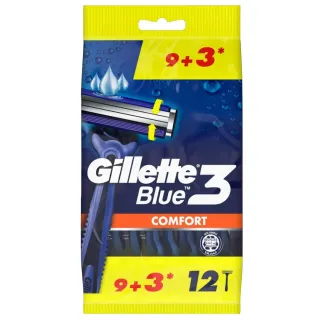 Gillette Blue3 Comfort Disposable Razors 9+3 Count