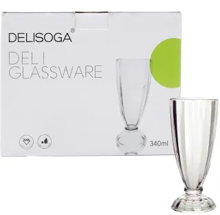 Delisoga Deli Glassware Set 340mlx6 Pieces
