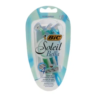 BIC SHAVER SOLEIL BELLA 3PES 1X10