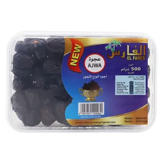 تمر عجوة الفارس 500 جرام