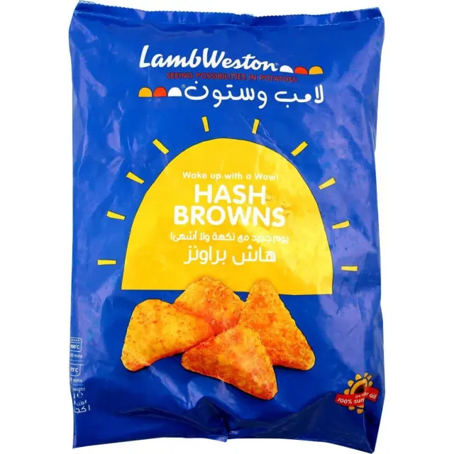 LAMBWESTON HASH BROWN TRAINGLE 1KG
