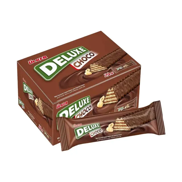 Ulker Deluxe Choco & Hazelnut 28gx24