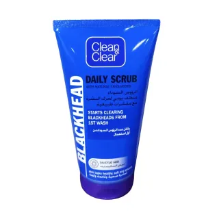 Clean & Clear Scrub Blackhead Clearing Daily with Exfoliating Microbeads 150ml