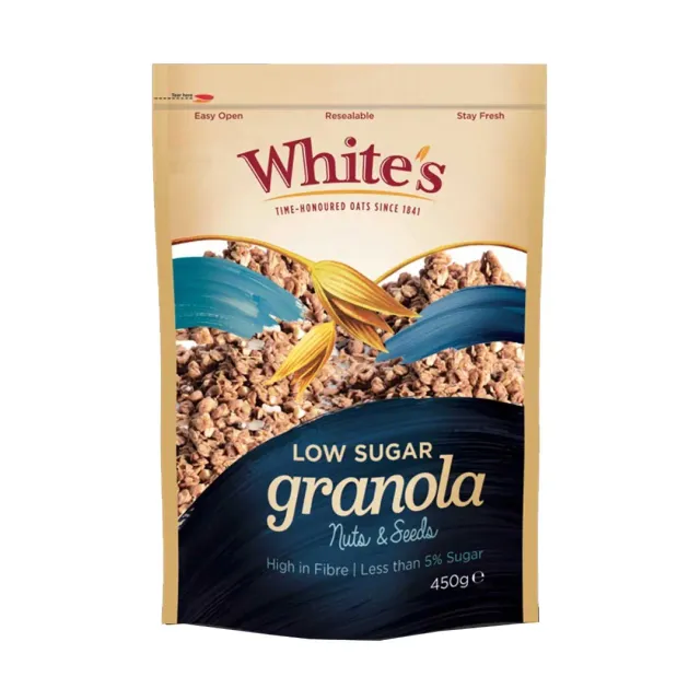 Whites Low Sugar Granola 450G