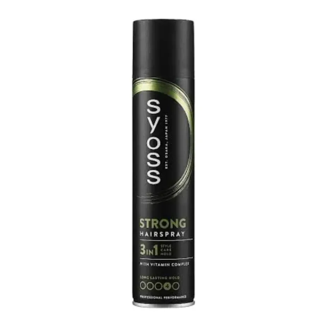 Syoss Strong Hold No.4 Hair Spray 400ml