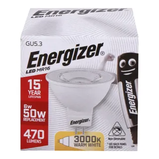 إنرجايزر لمبة LED سبوت أبيض دافئ 6 واط