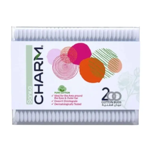 Sanita Charm Cotton Buds 200 Pieces