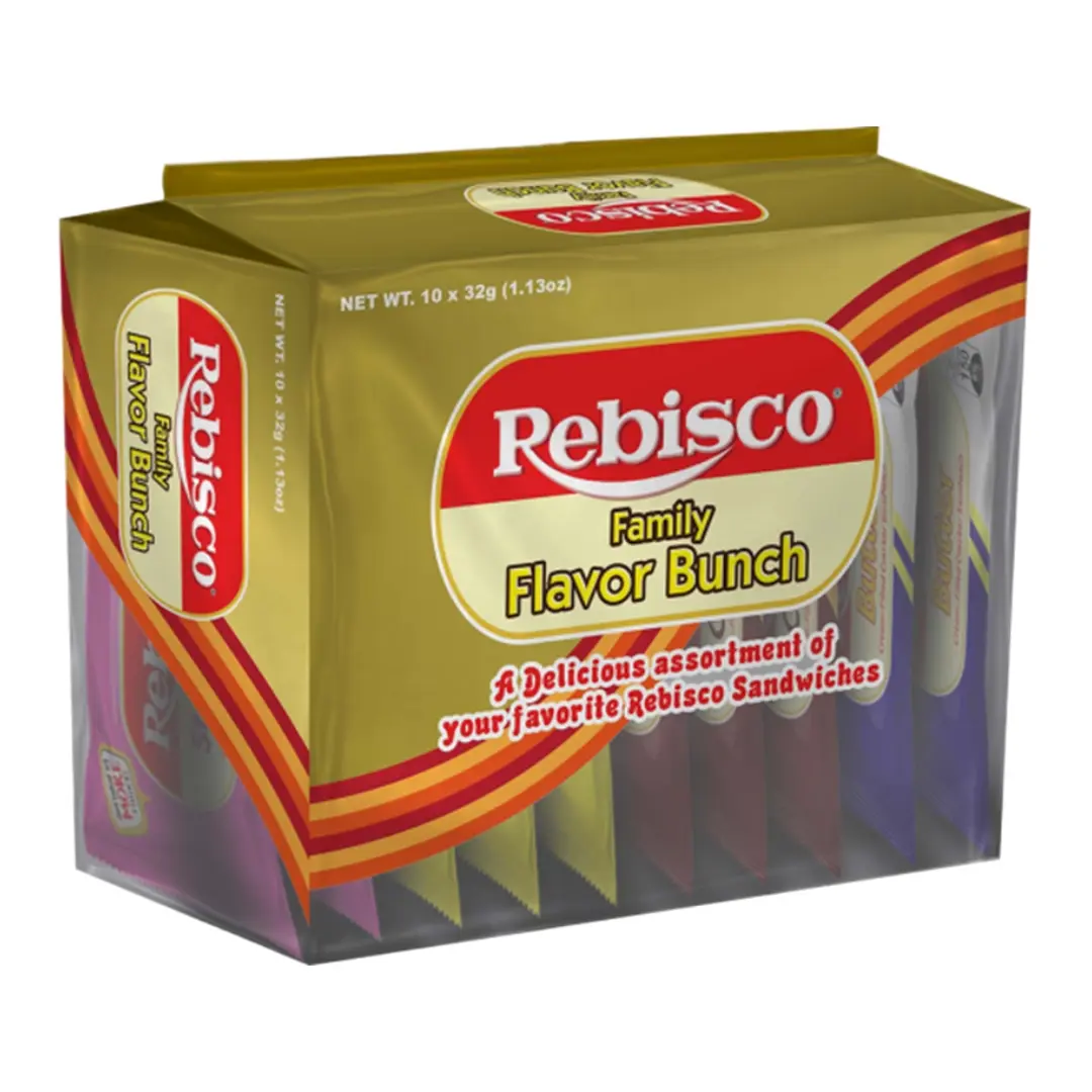 Rebisco Sandwich Assorted 310gx10 Pieces
