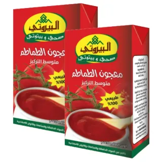 Al Bayrouty Tomato Paste 135Gx2 Special Price