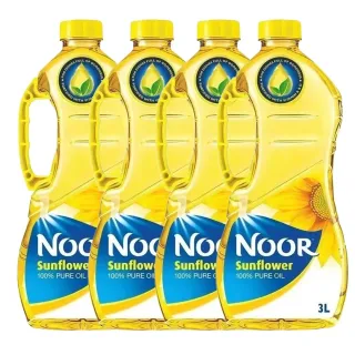 Noor Sunflower Oil 3lx4 Pieces