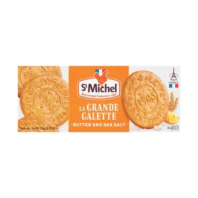 St. Michel Grandes Galettes Sea Salt 150g