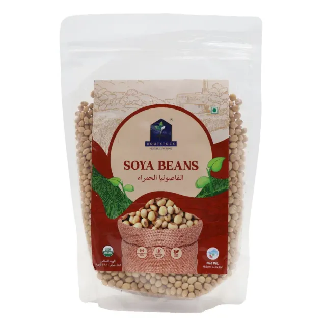 Rootstock Organic Soya Beans Whole 482g