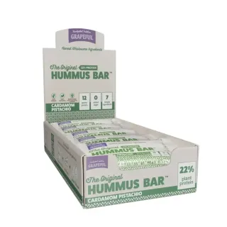 Grapeful Cardamom Pistachio Humus Bar 55gx20 Pieces