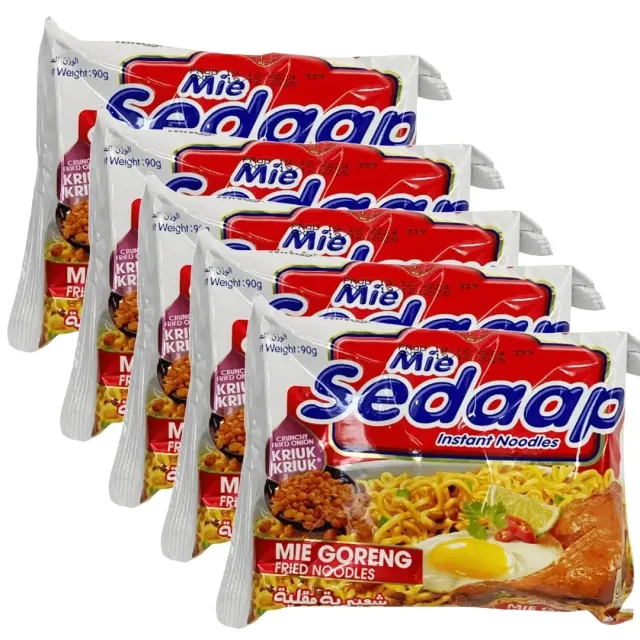نودلز مقلية ميه سيداب - 90 جم × 5 قطع