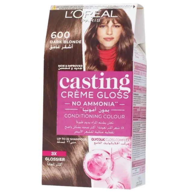 LOREAL CASTING CREME GLOSS DRK BLOND600