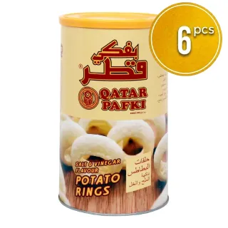Qatar Pafki Potato Rings 70gx6 Pieces
