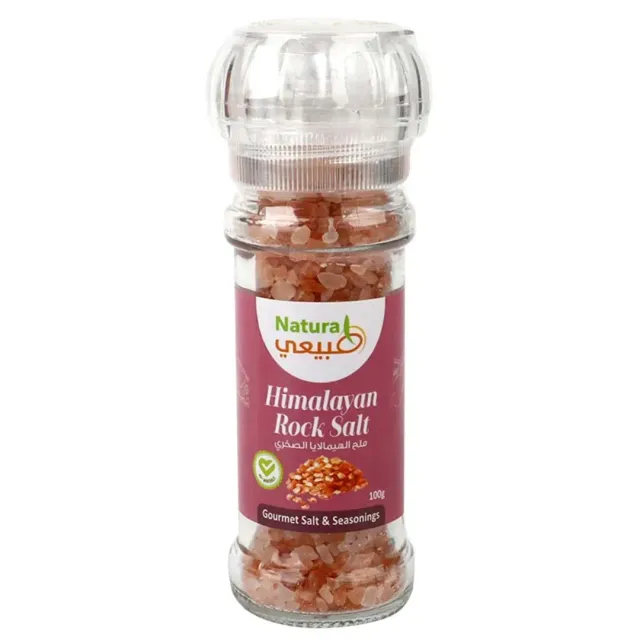 Natural Himalayan Rock Salt Gourmet Salt & Seasonings 100g