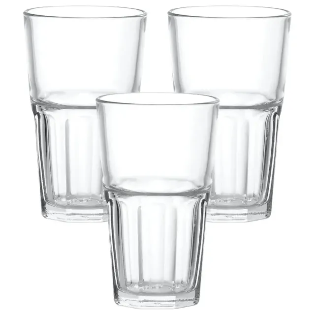 Ocean Ice Beverage Plaza Hi Ball Glass 300mlx3 Pieces Set