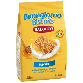 Balocco Biscuits Milk & Sugar Grains 350g