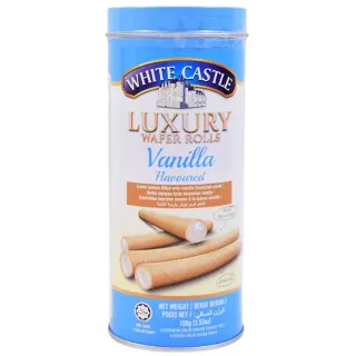 White Castle Luxury Cream Wafer Vanilla 100g