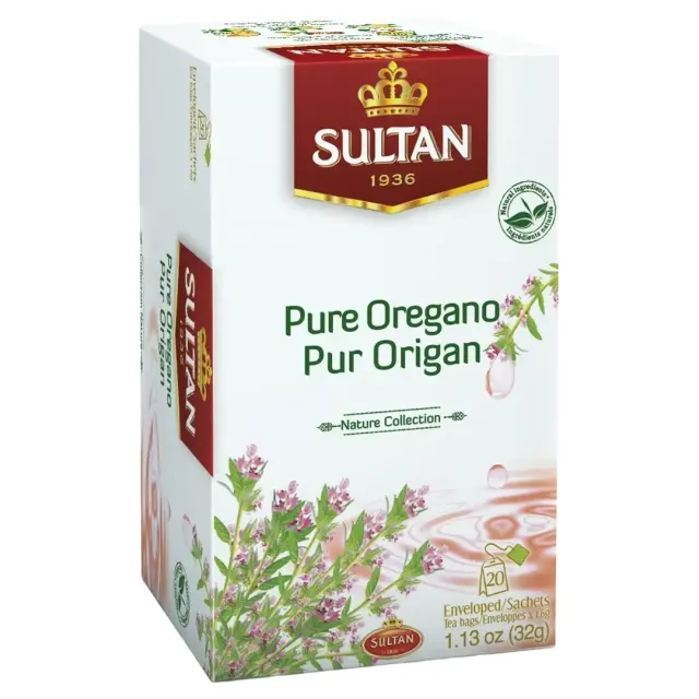 شاي أوريغانو نقي شاي سلطان 1.6 غرام × 20 كيس