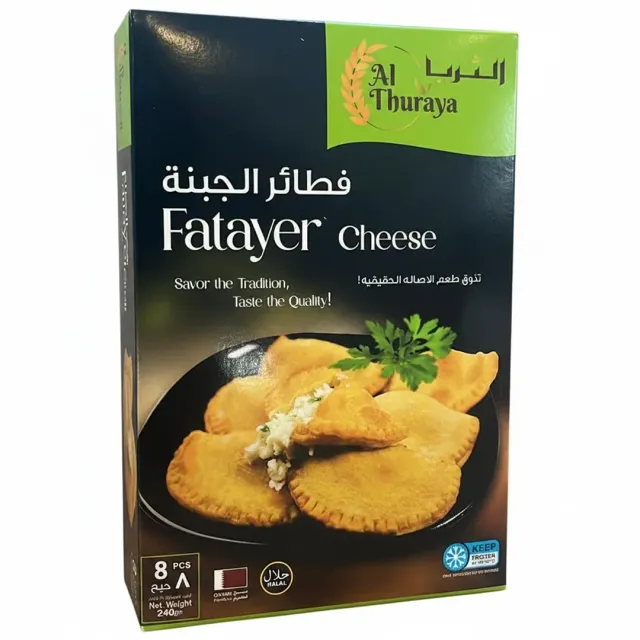 Al Thuraya Fatayer Cheese 8 Pieces 240g