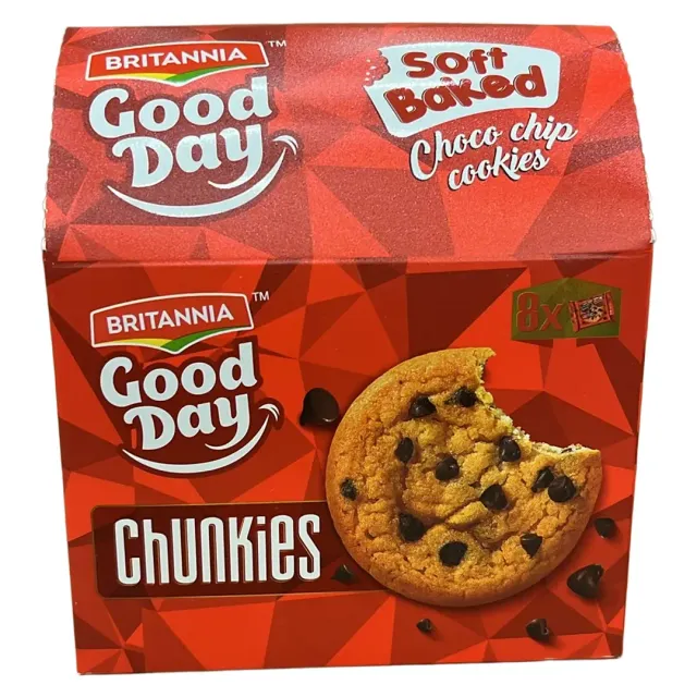 Britannia Good Day Chunkies Choco Chip 28gx8 Pieces