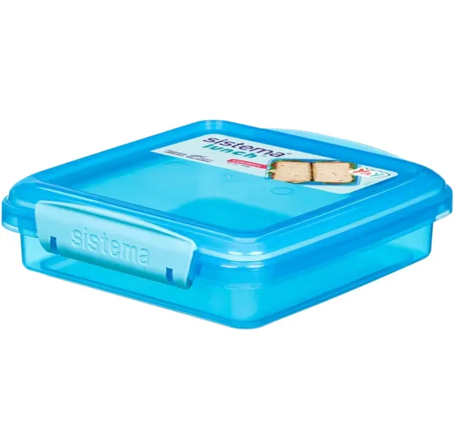 Sistema Sandwich Tiffin Box 31646 Assorted Color 450ml