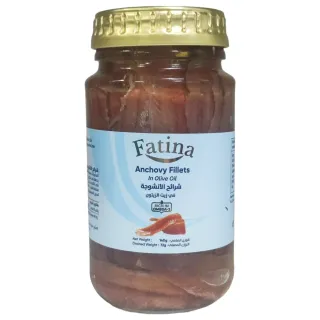 Fatina Anchovy Fillets in Olive Oil 140g