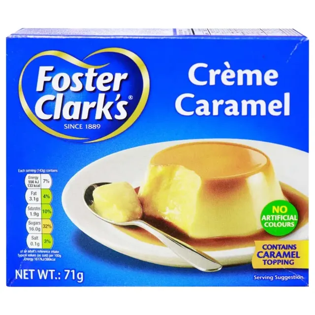 FOSTER CLARKES CREAM CRAMEL71GM