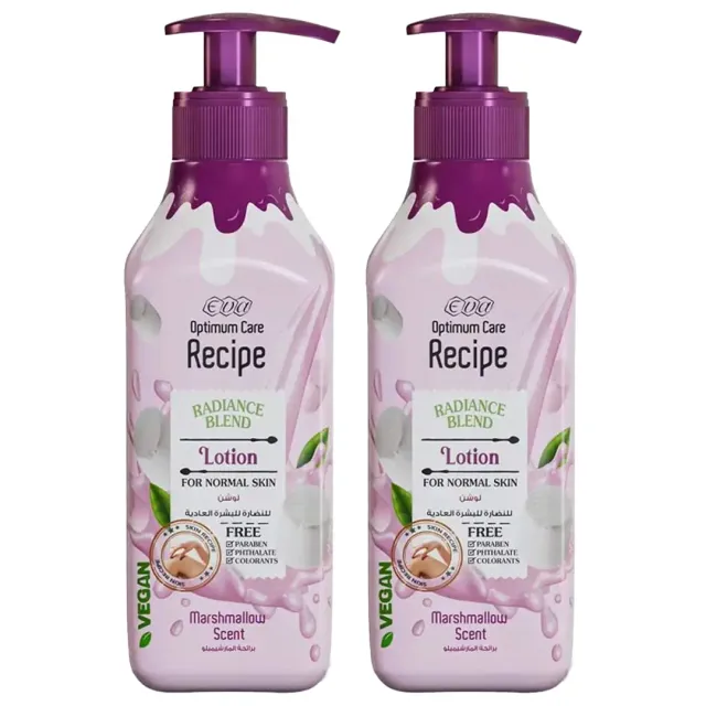 EVA Optimum Care Radiance Blend Lotion 370mlx2 Pieces
