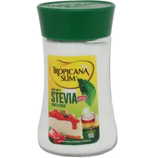 Tropicana Slim Calorie Free Stevia Sweetener Jar 210g