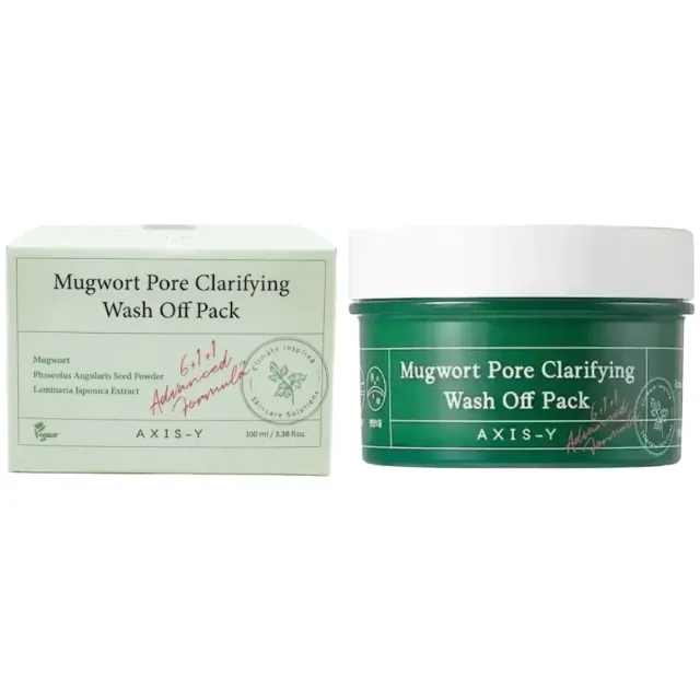 Axis-Y Mugwort Pore Clarifying Wash off Pack 100ml