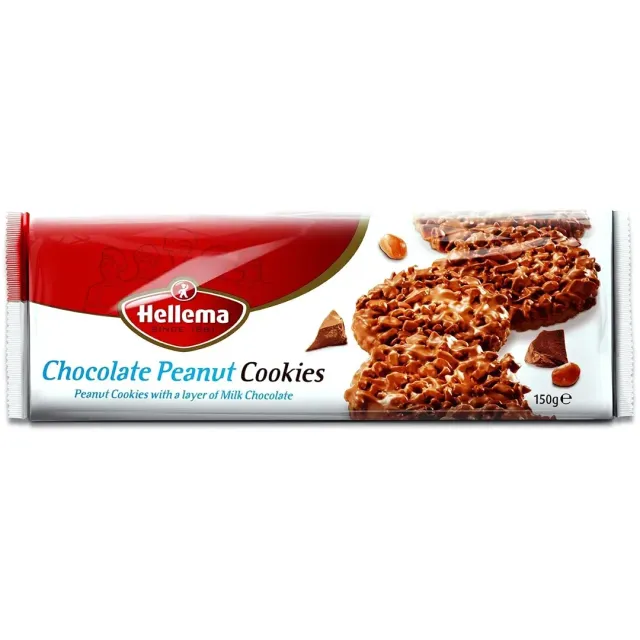 Hellema Chocolate Peanut Cookies 150g