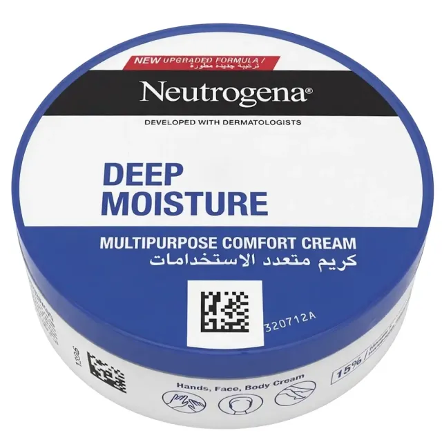 Neutrogena Deep Moisture Multi-Purpose Comfort Cream 200ml