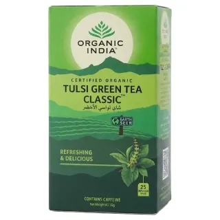 ORGANIC INDIATULSI GREEN TEA 32.4GM