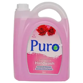 Puro Hand Wash Liquid Rose 5L
