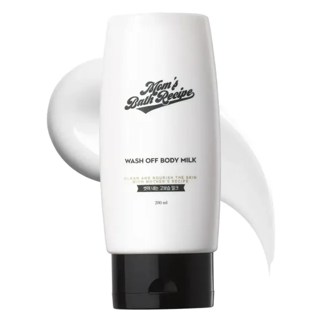 Mom's Bath Recipe Wash off Body Milk 200ml
