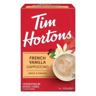 TIM HORTONS FRENCH VANLA CAPPUCINO 28GX8