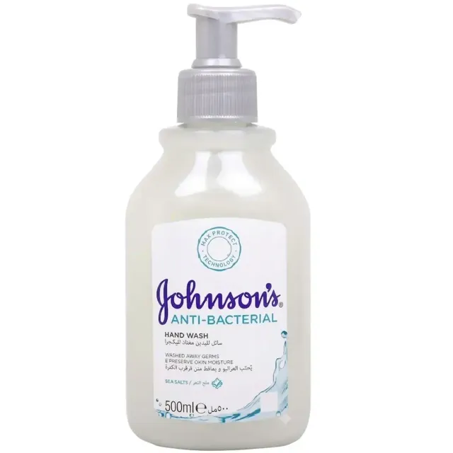 Johnson's Antibacterial Sea Salt Hand Wash 500ml