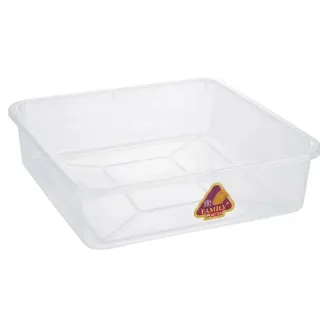 Family Plastic Tray Multi Transparent 16000 ml Model 444