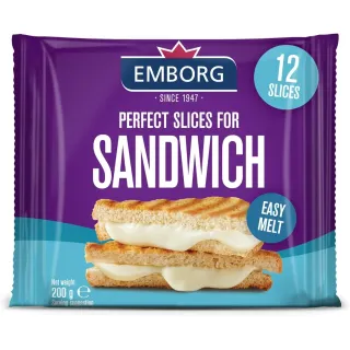 Emborg Perfect Slices Cheese 200g