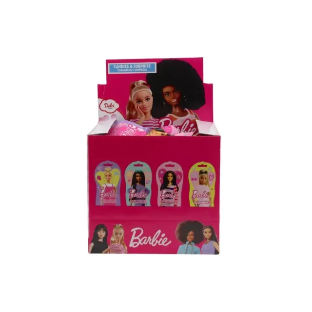 Barbie Shaped Bag with Candies & Surprise 10gx20 Pieces