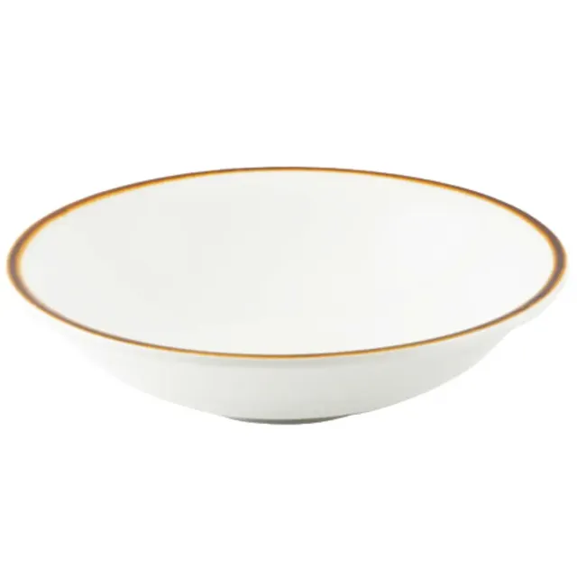 بورسيليتا وعاء سلطة موكا عاجي H.P 16.8 × 4.3سم 08-422D1