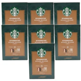 Starbucks House Blend Lungo Caps 93.6Gx7