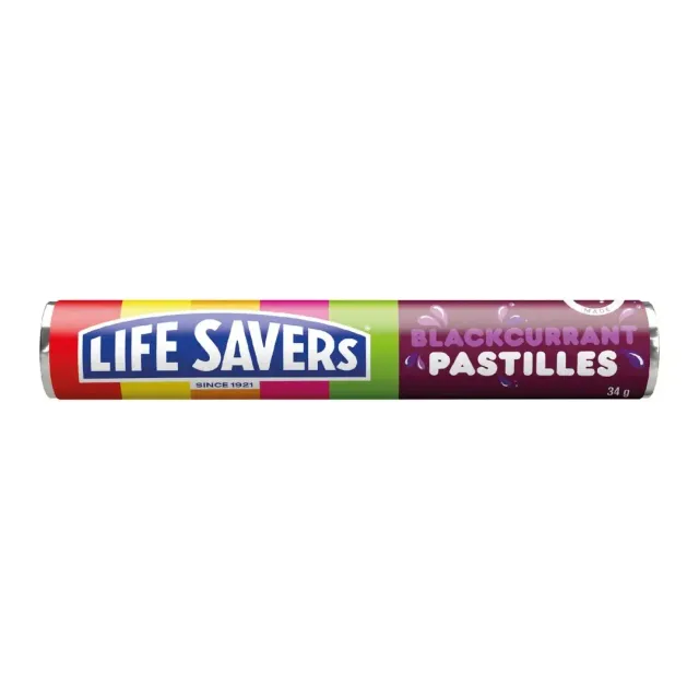Life Savers Blackcurrant Pastilles 34g