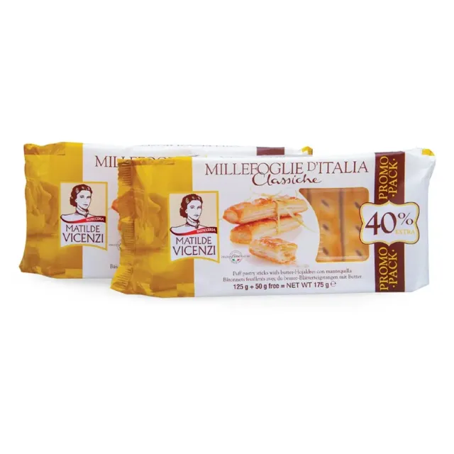 Matilde Vicenzi Puff Pastry 175gx2 Pieces