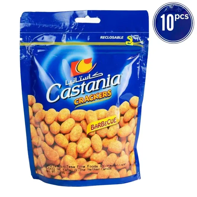 كاستانيا باربيكيو كراكرز 60غ