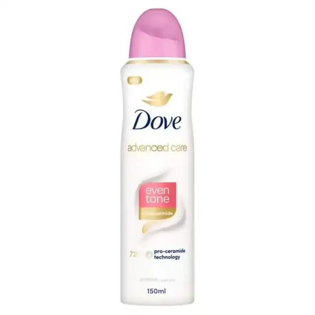 Dove Aerosol Spray Even Tone for Women Deo Spray 150ml