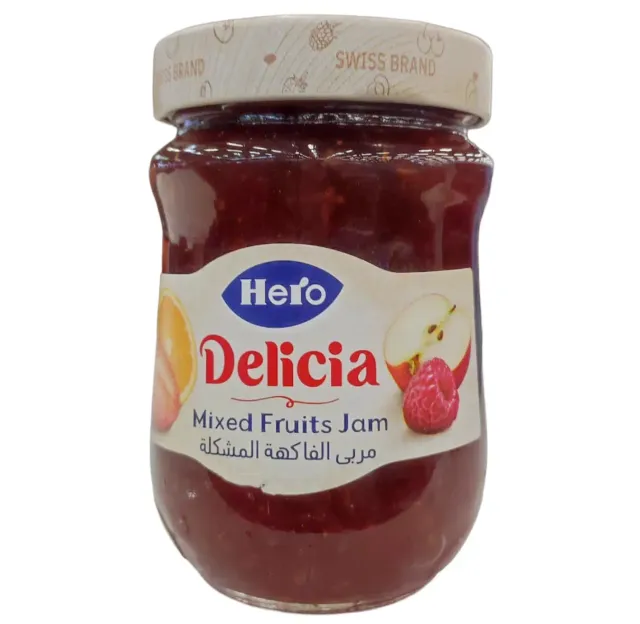 Hero Delicia Mixed Fruits Jam 350g
